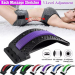 Waist Relax Mate Back Massager Lumbar Support Stretcher Spinal Pain Relieve Back Pain Muscle Pain Relief